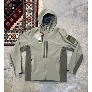 Element Skateboards x Hotel Radio Paris RCA Jacket Polartec Green Men's XL $450